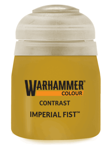 Warhammer Colour Contrast Paint (Imperial Fist) - żółty