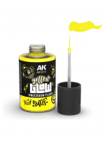 Farba kryjąca AK - Yellow Glow Precision Fluor (żółta)
