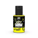 Farba kryjąca AK - Yellow Glow Precision Fluor (żółta) - AK-Interactive