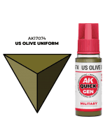 AK Quick Gen (US Olive Uniform) - farba kontrastowa, amerykański oliwkowy mundur