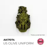 AK Quick Gen (US Olive Uniform) - farba kontrastowa, amerykański oliwkowy mundur - AK-Interactive