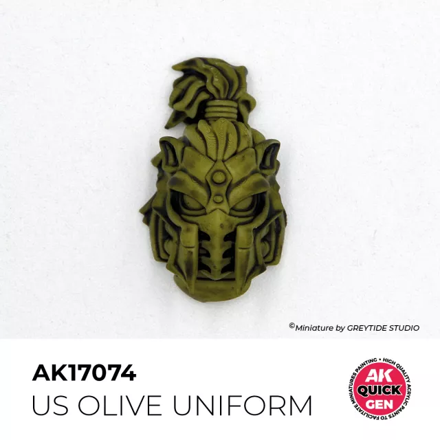 AK Quick Gen (US Olive Uniform) - farba kontrastowa, amerykański oliwkowy mundur - AK-Interactive