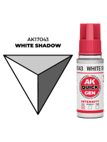 AK Quick Gen (White Shadow) - farba kontrastowa, biały cień