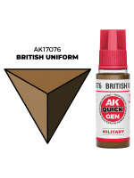 AK Quick Gen (British Uniform) - farba kontrastowa, brytyjski mundur