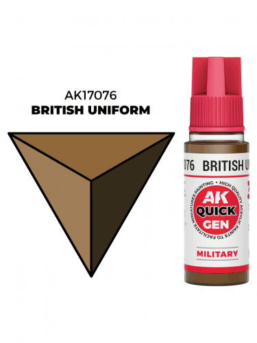 AK Quick Gen (British Uniform) - farba kontrastowa, brytyjski mundur