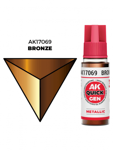 AK Quick Gen (Bronze) - farba kontrastowa, brązowa