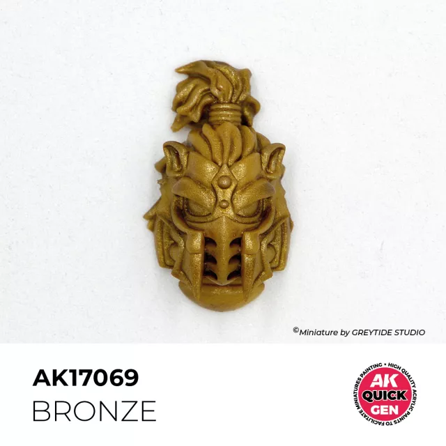 AK Quick Gen (Bronze) - farba kontrastowa, brązowa - AK-Interactive