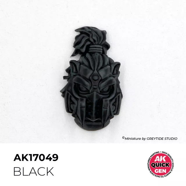 AK Quick Gen (Black) - farba kontrastowa, czarna - AK-Interactive