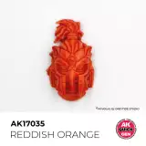 AK Quick Gen (Reddish Orange) - farba kontrastowa, czerwono-pomarańczowy - AK-Interactive
