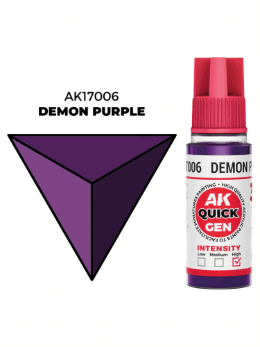 AK Quick Gen (Demon Purple) - farba kontrastowa, demoniczny fiolet