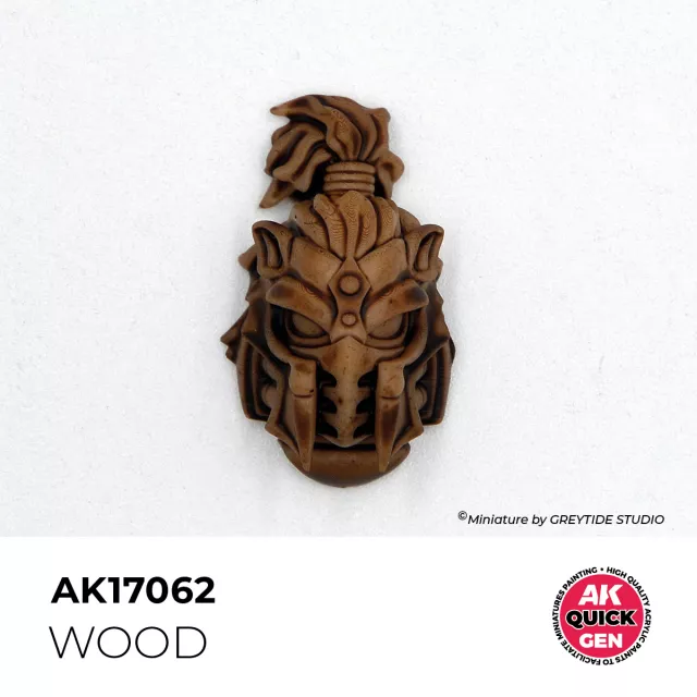 AK Quick Gen (Wood) - farba kontrastowa, drewno - AK-Interactive