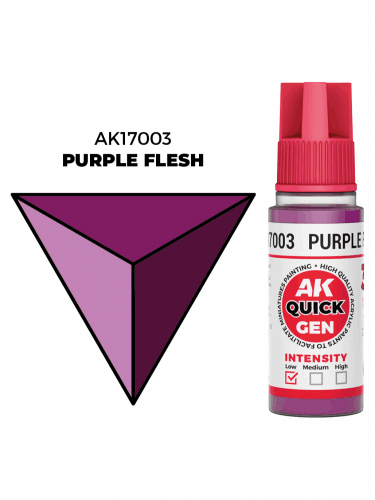 AK Quick Gen (Purple Flesh) - farba kontrastowa, fioletowy odcień skóry