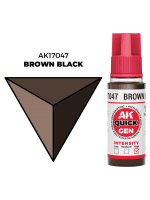 AK Quick Gen (Brown Black) - farba kontrastowa, brązowo-czarna