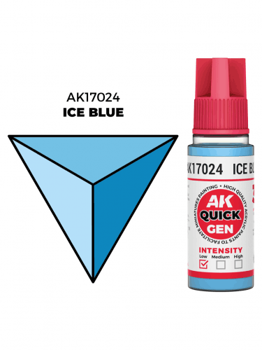 AK Quick Gen (Ice Blue) - farba kontrastowa, lodowy błękit