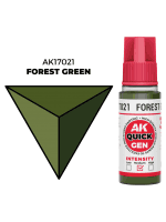 AK Quick Gen (Forest Green) - farba kontrastowa, leśna zieleń