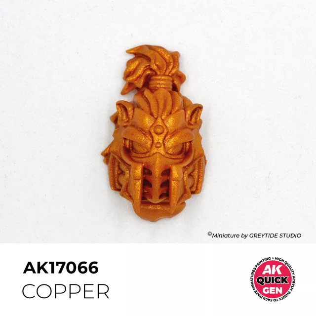 AK Quick Gen (Copper) - farba kontrastowa, miedź - AK-Interactive