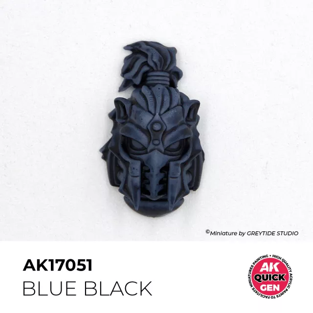 AK Quick Gen (Blue Black) - farba kontrastowa, granatowo-czarna - AK-Interactive