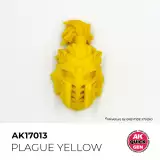 AK Quick Gen (Plague Yellow) - farba kontrastowa, dżumowa żółć - AK-Interactive