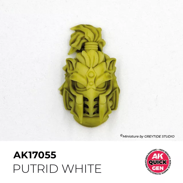 AK Quick Gen (Putrid White) - farba kontrastowa, zgniła biel - AK-Interactive