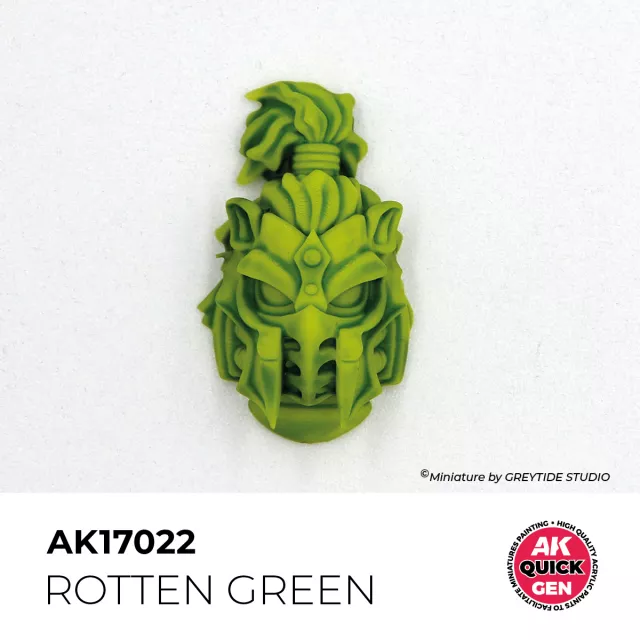 AK Quick Gen (Rotten Green) - farba kontrastowa, zgniła zieleń - AK-Interactive
