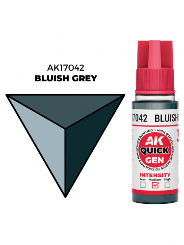 AK Quick Gen (Bluish Grey) - farba kontrastowa, niebieskawa szarość