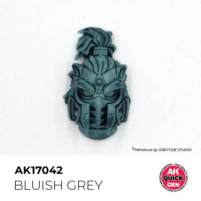 AK Quick Gen (Bluish Grey) - farba kontrastowa, niebieskawa szarość - AK-Interactive
