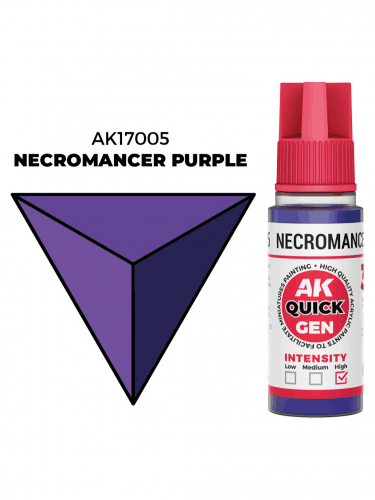 AK Quick Gen (Necromancer Purple) - farba kontrastowa, nekromancki fiolet