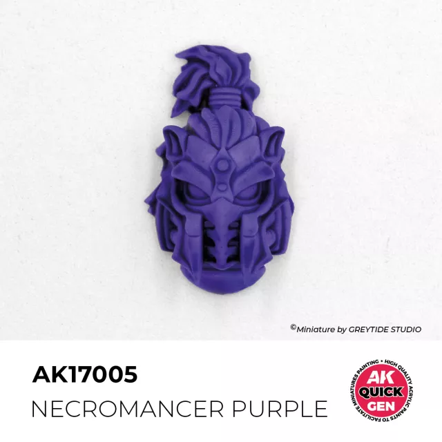 AK Quick Gen (Necromancer Purple) - farba kontrastowa, nekromancki fiolet - AK-Interactive