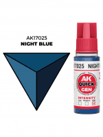 AK Quick Gen (Night Blue) - farba kontrastowa, nocny błękit