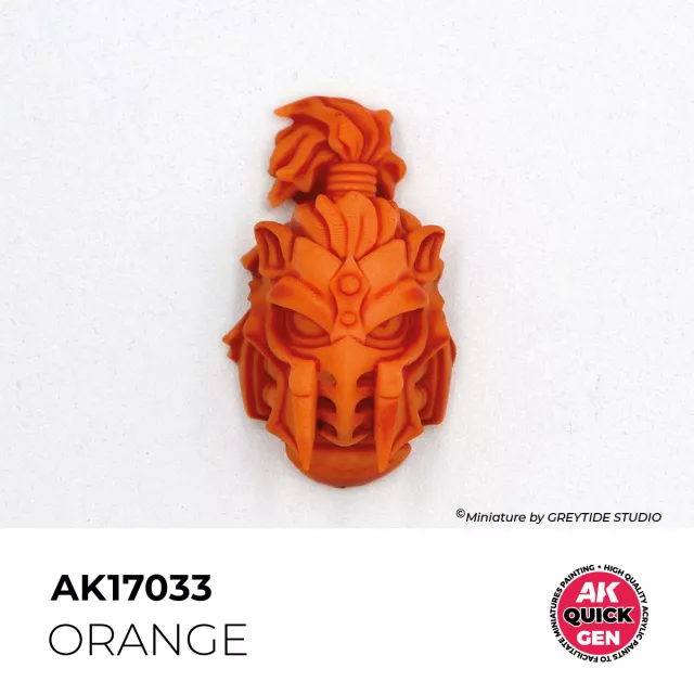 AK Quick Gen (Orange) - farba kontrastowa, pomarańczowa - AK-Interactive