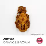 AK Quick Gen (Orange Brown) - farba kontrastowa, pomarańczowo-brązowa - AK-Interactive