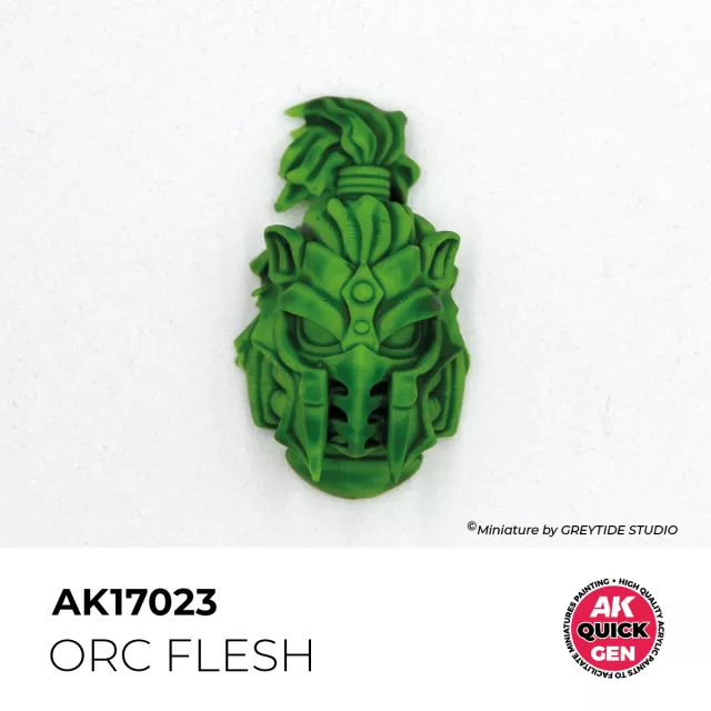 AK Quick Gen (Orc Flesh) - farba kontrastowa, orcza skóra - AK-Interactive