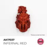 AK Quick Gen (Infernal Flesh) - farba kontrastowa, piekielna czerwień - AK-Interactive