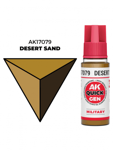 AK Quick Gen (Desert Sand) - farba kontrastowa, pustynny piasek
