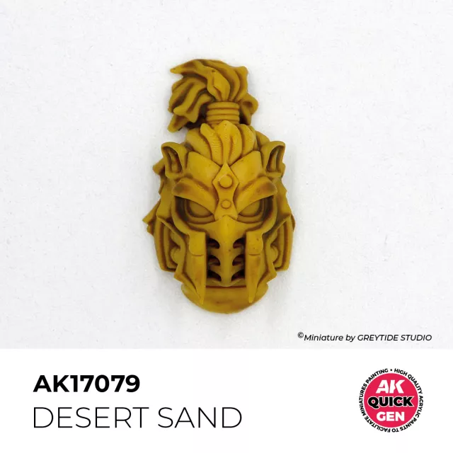 AK Quick Gen (Desert Sand) - farba kontrastowa, pustynny piasek - AK-Interactive