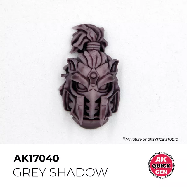AK Quick Gen (Grey Shadow) - farba kontrastowa, szary odcień - AK-Interactive
