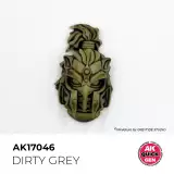 AK Quick Gen (Dirty Grey) - farba kontrastowa, brudnoszary - AK-Interactive