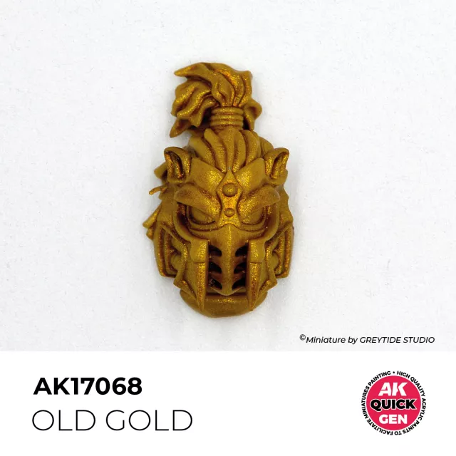 AK Quick Gen (Old Gold) - farba kontrastowa, stare złoto - AK-Interactive