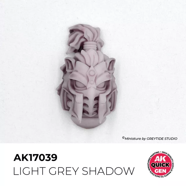 AK Quick Gen (Light Grey Shadow) - farba kontrastowa, jasnoszary odcień - AK-Interactive
