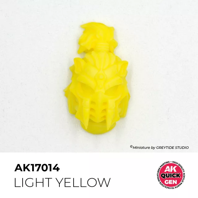 AK Quick Gen (Light Yellow) - farba kontrastowa, jasnożółty - AK-Interactive
