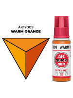 AK Quick Gen (Warm Orange) - farba kontrastowa, ciepły pomarańczowy