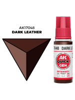 AK Quick Gen (Dark Leather) - farba kontrastowa, ciemna skóra