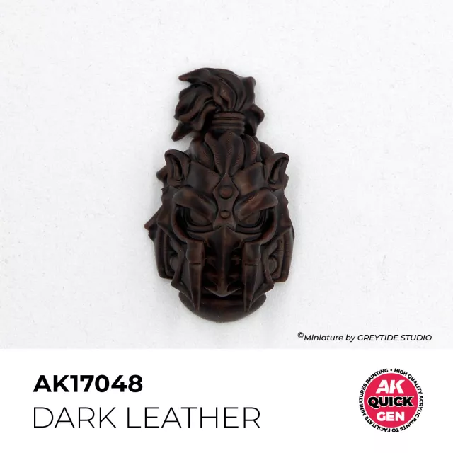 AK Quick Gen (Dark Leather) - farba kontrastowa, ciemna skóra - AK-Interactive