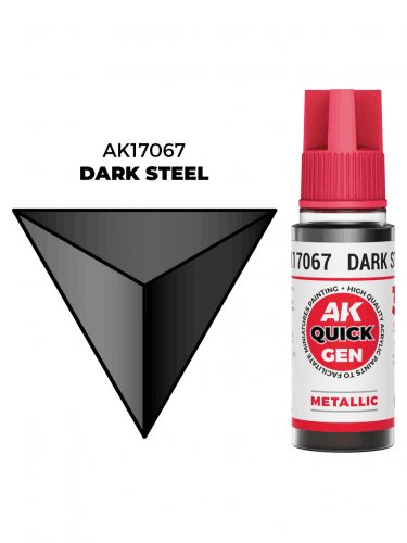 AK Quick Gen (Dark Steel) - farba kontrastowa, ciemna stal