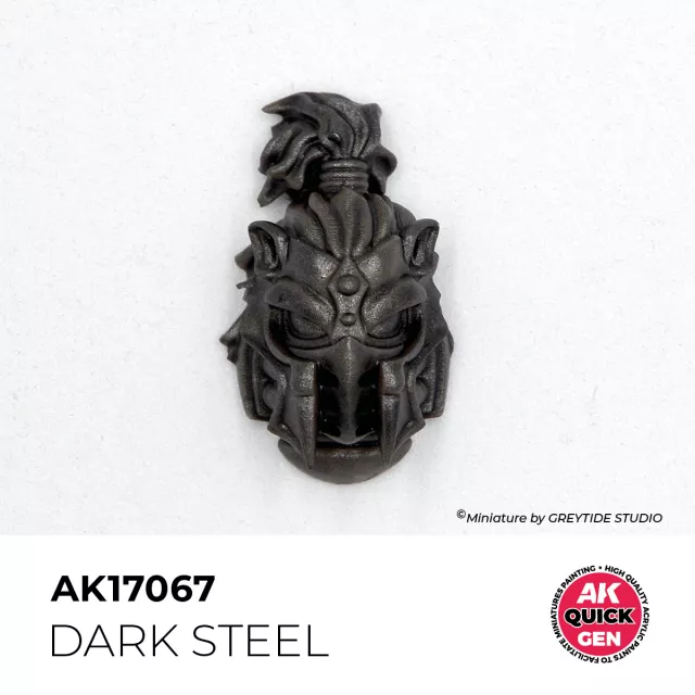 AK Quick Gen (Dark Steel) - farba kontrastowa, ciemna stal - AK-Interactive