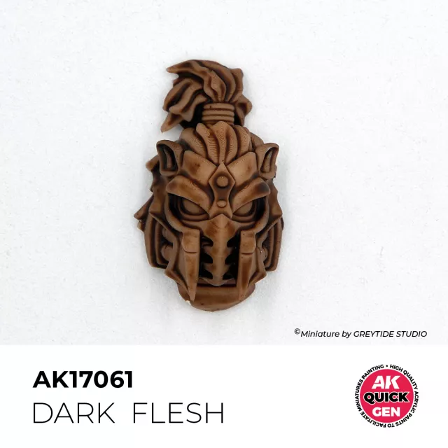 AK Quick Gen (Dark Flesh) - farba kontrastowa, ciemna karnacja - AK-Interactive