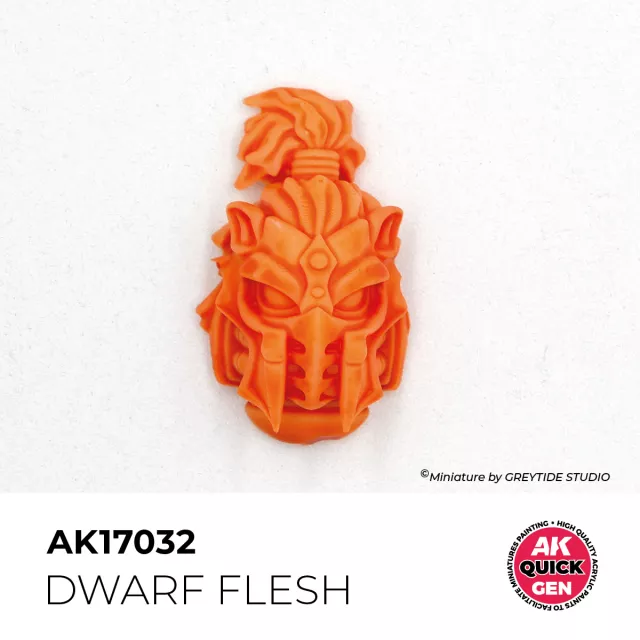 AK Quick Gen (Dwarf Flesh) - farba kontrastowa, skóra krasnoluda - AK-Interactive