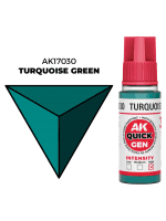 AK Quick Gen (Turquoise Green) - farba kontrastowa, zieleń turkusowa