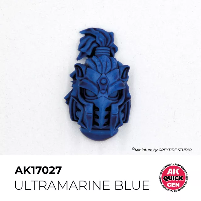 AK Quick Gen (Ultramarine Blue) - farba kontrastowa, ultramaryna - AK-Interactive