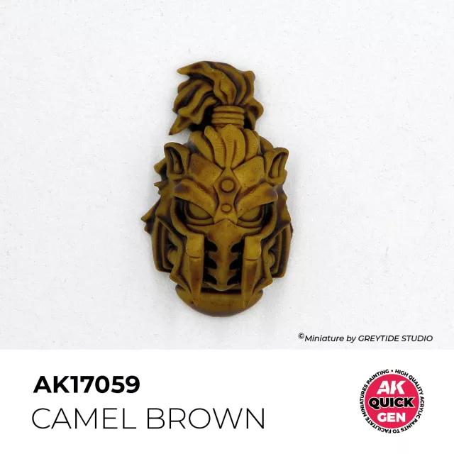 AK Quick Gen (Camel Brown) - farba kontrastowa, wielbłądzi brąz - AK-Interactive